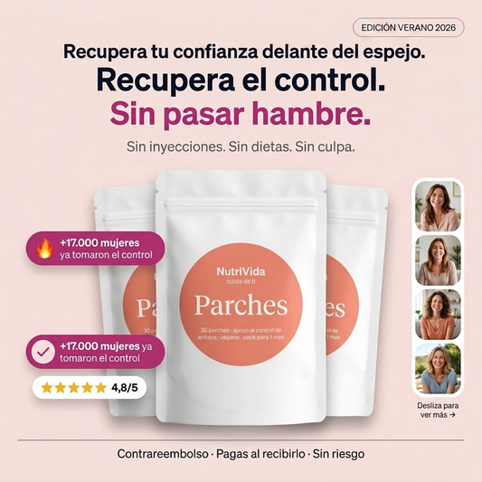 PARCHES GLP-1, RECUPERA TU CONFIANZA DELANTE DEL ESPEJO